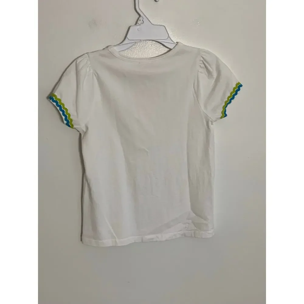 BISBY RicRac Tee, Zest NWT size 8‎